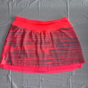 New Balance Pink and Gray Skater Mini‎ Skirt